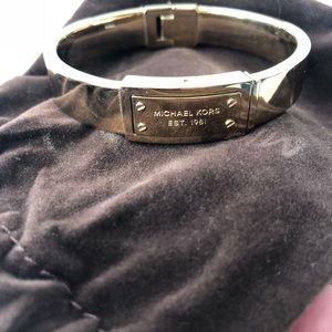 Michael Kors Silver Bangle  Bracelet